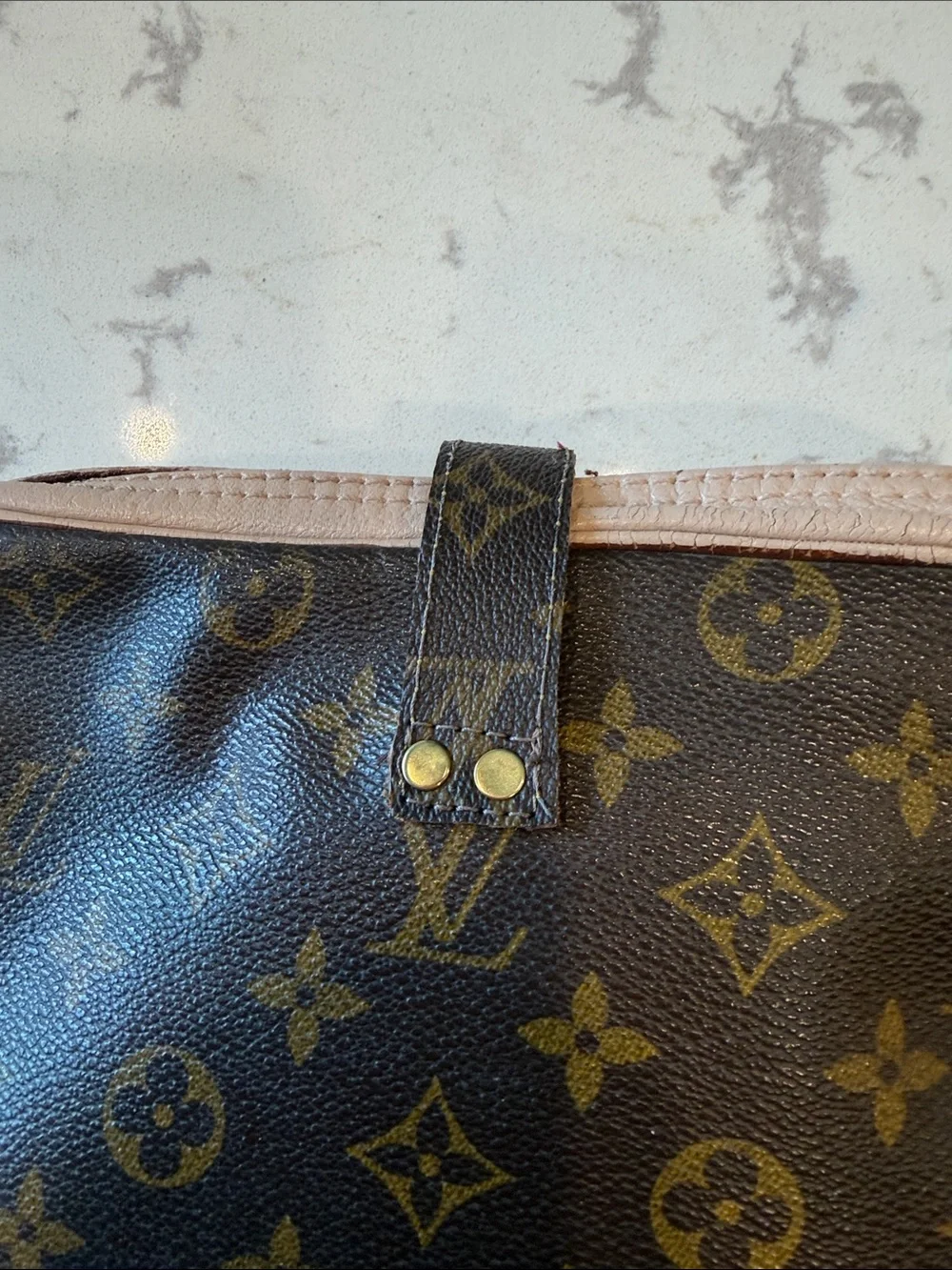 Louis Vuitton Customized Monogram Clutch